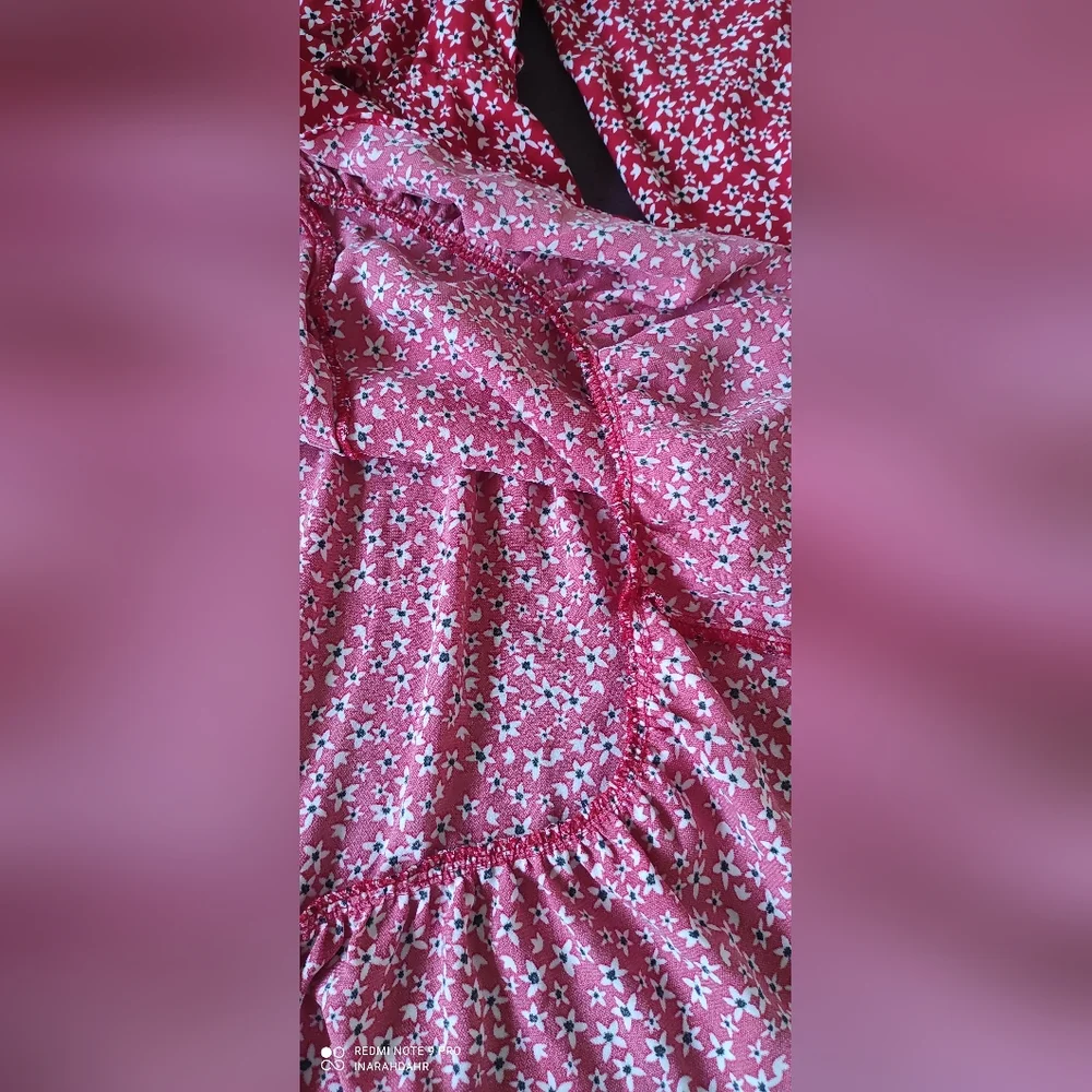 Wrap Ruffle Dress - Picture 4 of 5